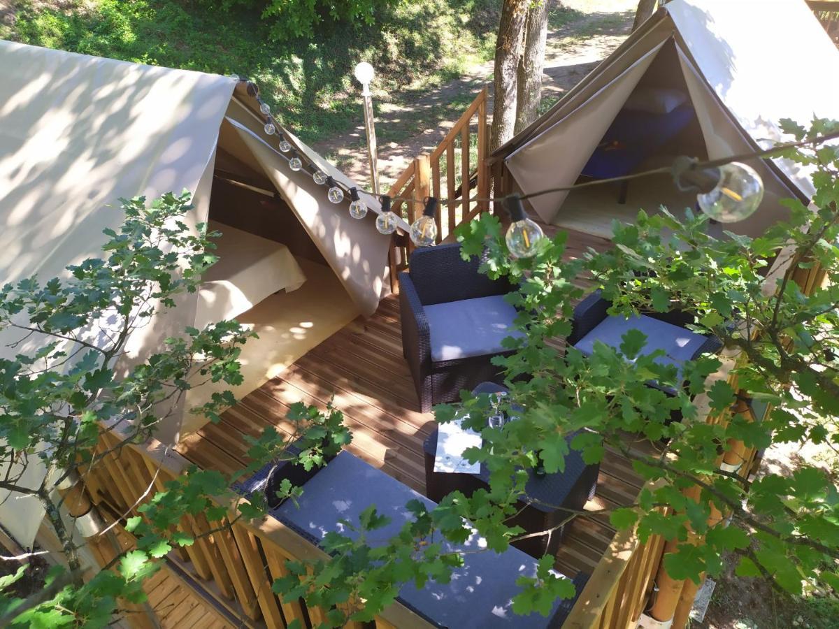 Camping Domaine De Senaud Albon Exterior photo